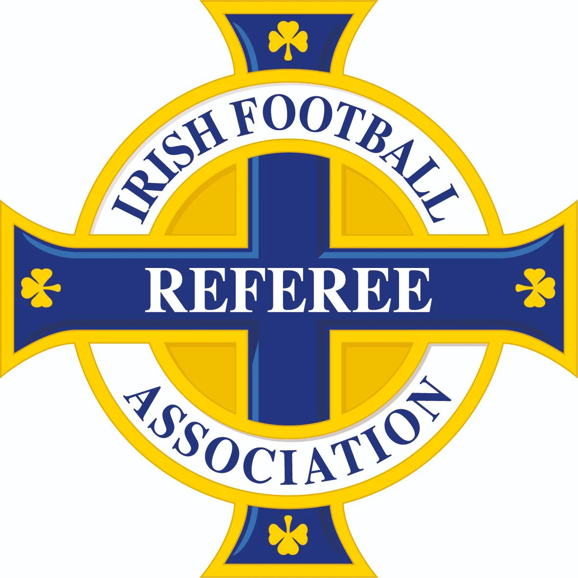 Irish FA Badge - Iron on Yourself - Woven Badge