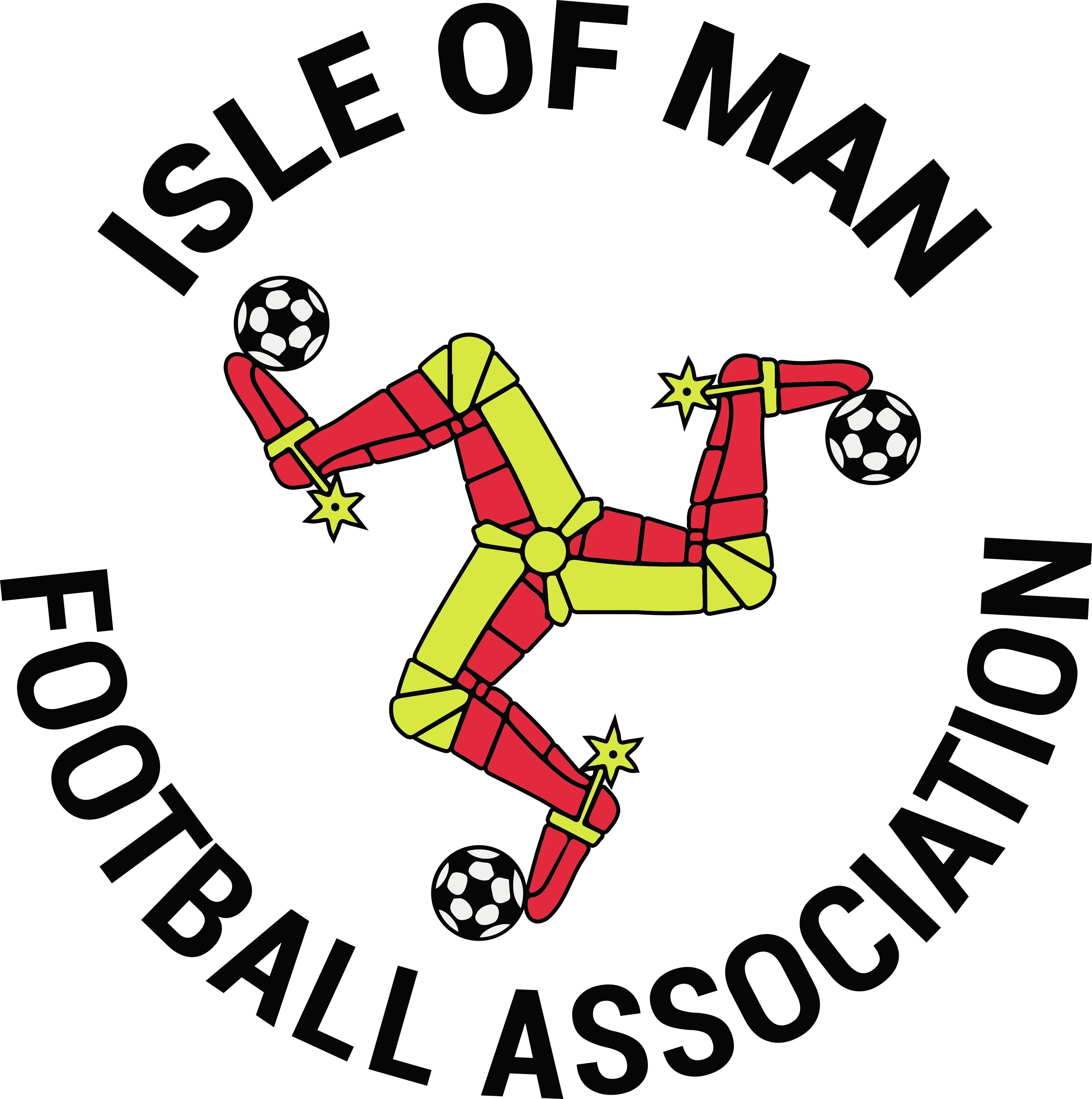 Isle of Man FA Badge - Iron on Yourself