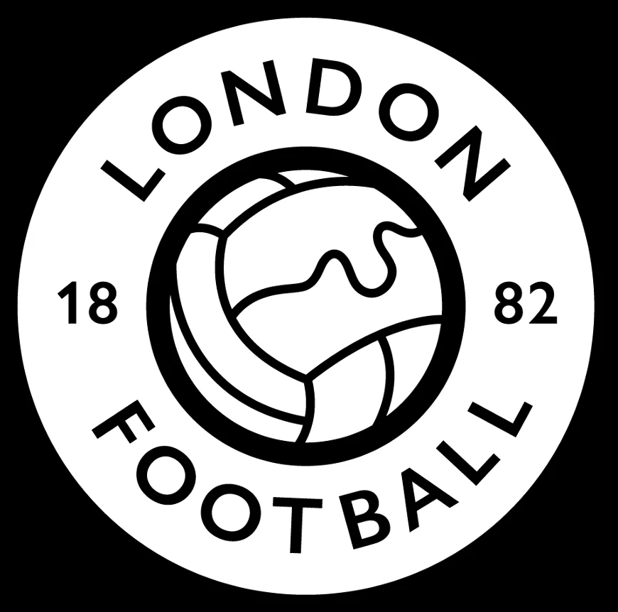 London FA Badge (White) - Iron on Yourself