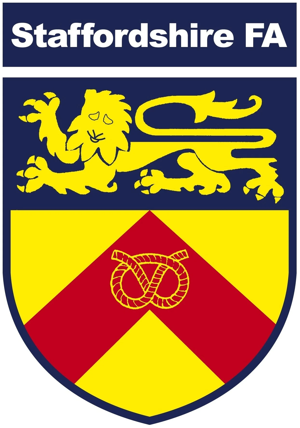 Staffordshire FA Badge - Iron on Yourself